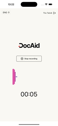 DocAid screenshot