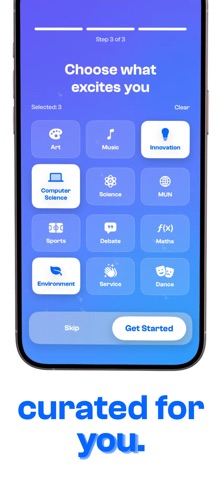 Elevate: Student Opportunities screenshot
