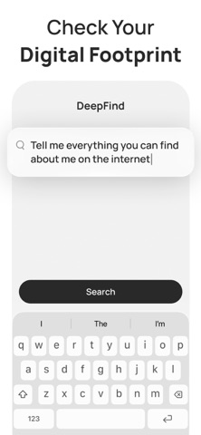 DeepFind AI Search Agent iPhone screenshot 3
