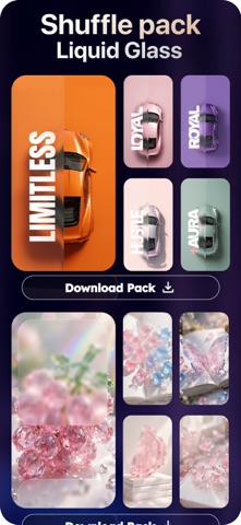 Liquid Glass Wallpapers Live Screenshot 5 of 9