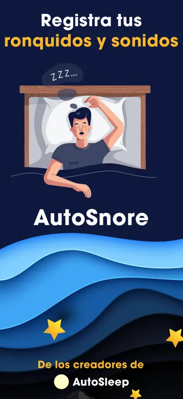 AutoSnore: Graba tus ronquidos screenshot 1 of 9