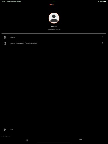 TV FibraNet iPad screenshot