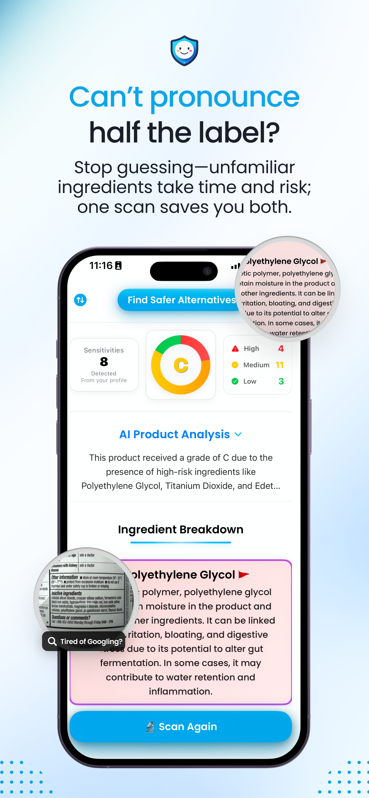 Cornstarch - AI Health Scanner screenshot 2