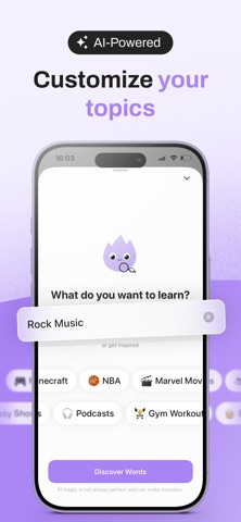 Langwish: Learn to Unlock Apps Screenshot 6 of 8