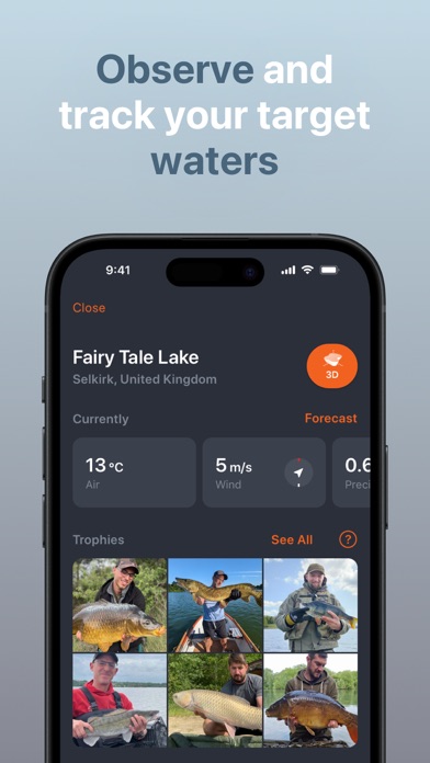 Fish Deeper - Fishing App Screenshot