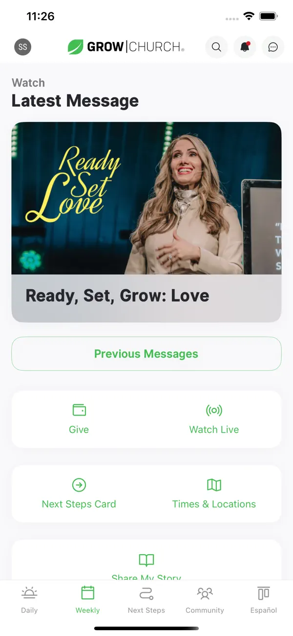 Screenshot #1 pour Grow Church, Inc.