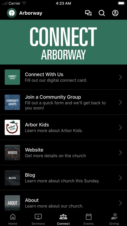 Arborway Community Church App