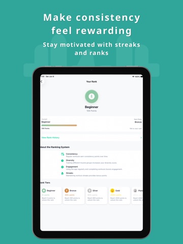 FitPulse: Workout Tracker iPad screenshot