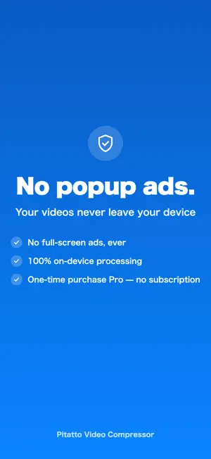 Pitatto Video Compressor screenshot 2