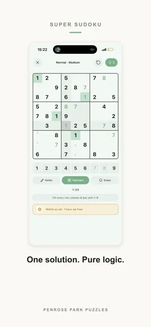 Super Sudoku Saga screenshot 1