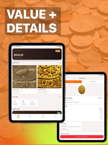 AI Coin ID: Scanner iPad screenshot