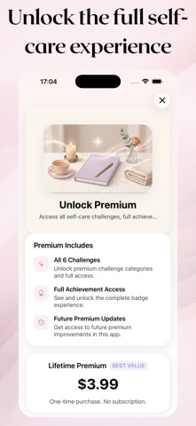 30 Day Self-Care Challenge Screenshot 4 of 8