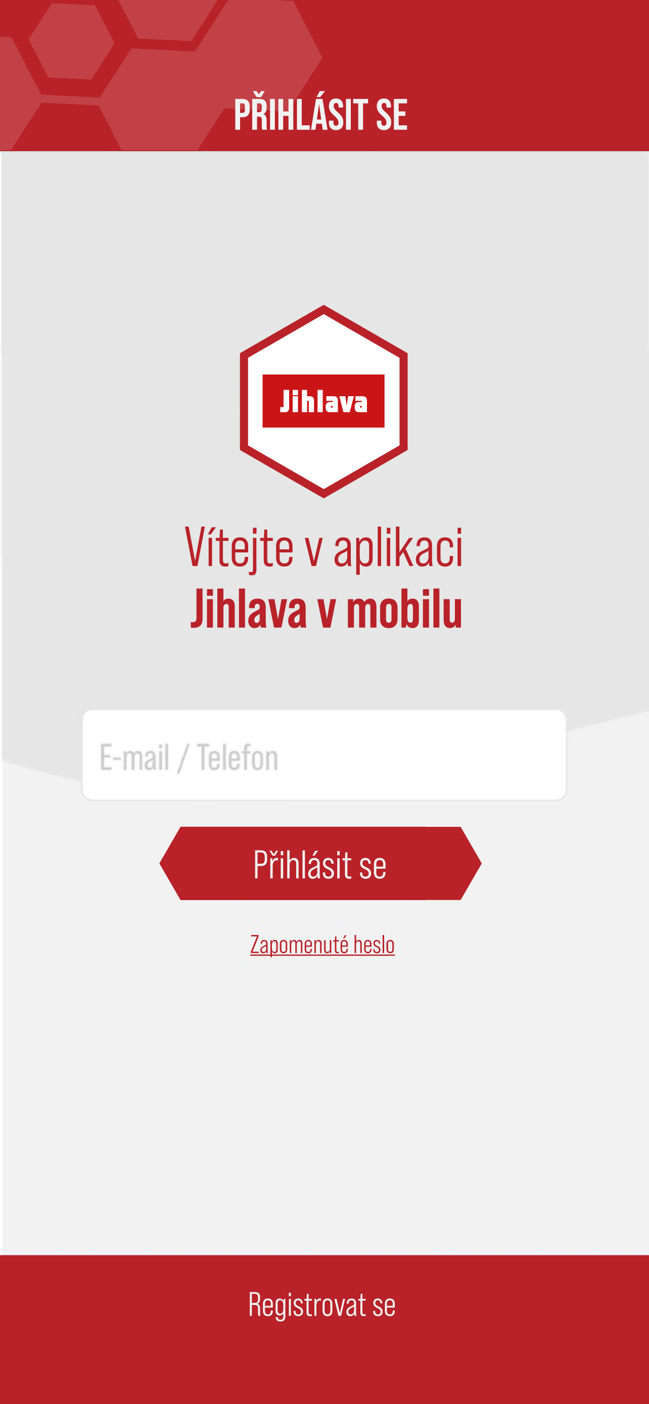 Jihlava v mobilu