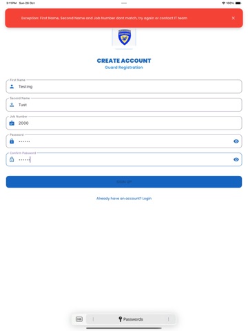 App screenshot