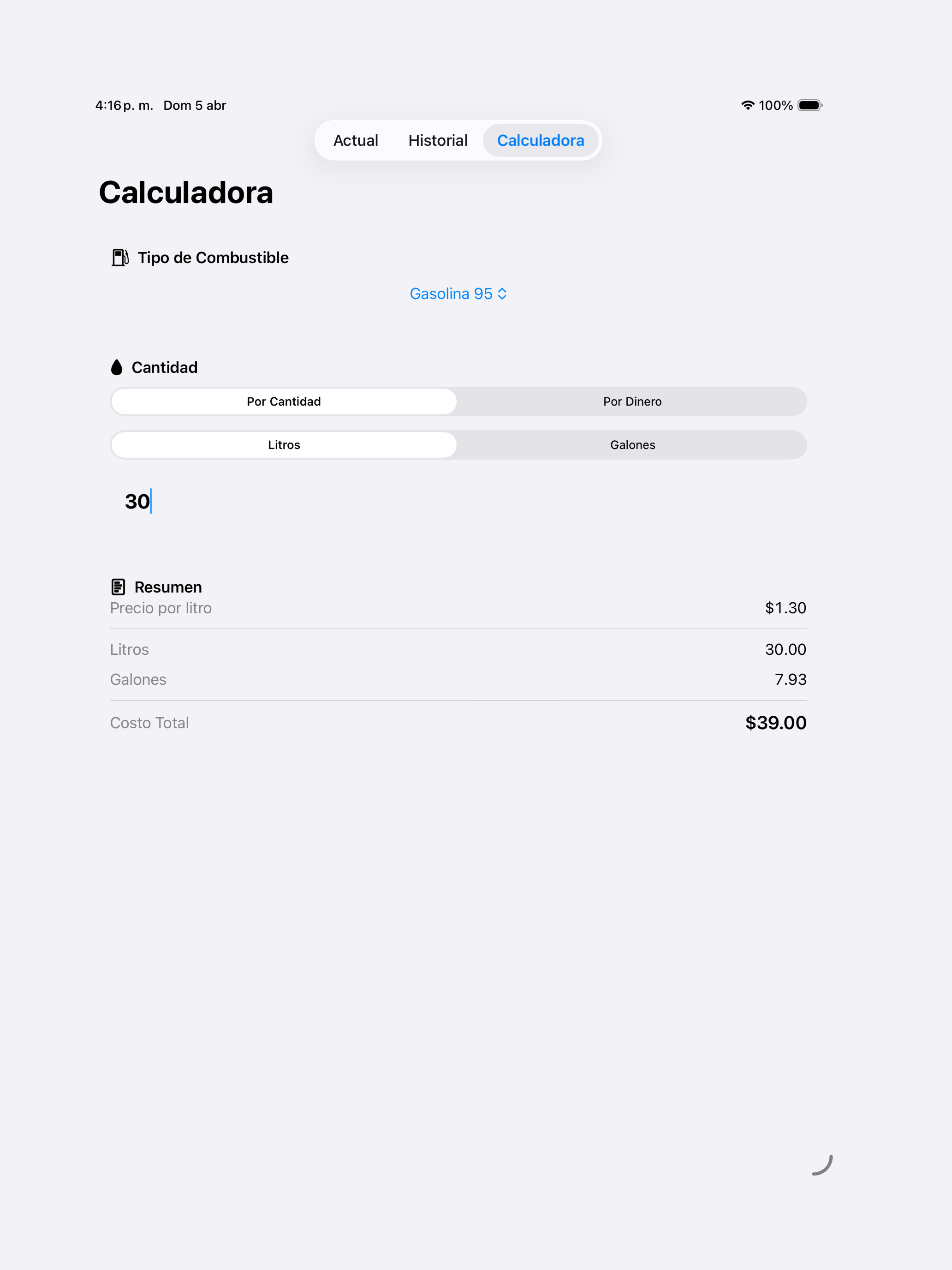 Precio Combustible Panama screenshot 5