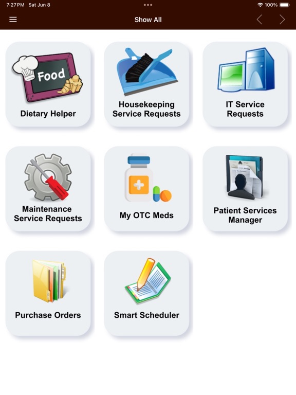 Infosys IGTSoft iPad screenshot 1 - Productivity app