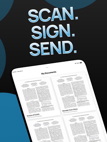 Doc Master: Scan & Sign PDFs iPad screenshot
