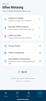 Express Employment screenshot 6