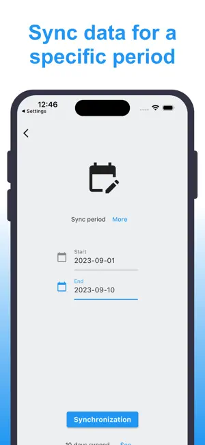 Fitsynchronizer screenshot 3