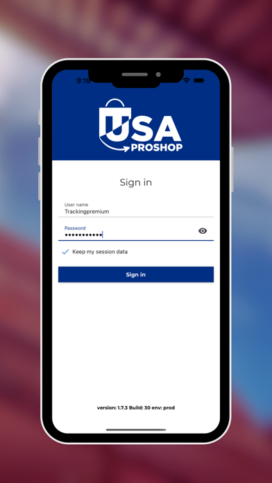 USA Pro Shop iPhone screenshot 1 - Productivity app