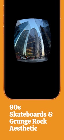 Fisheye lens camera screenshot