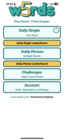 w5rds Screenshot 4 of 10