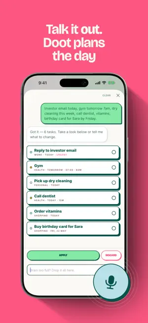 ADHD AI Daily Planner: Doot screenshot 2