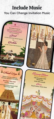 Wedding Invitation Video Maker screenshot