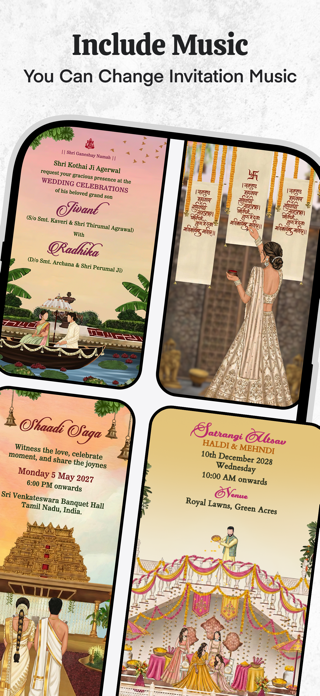 Wedding Invitation Video Maker Screenshot 3 of 6