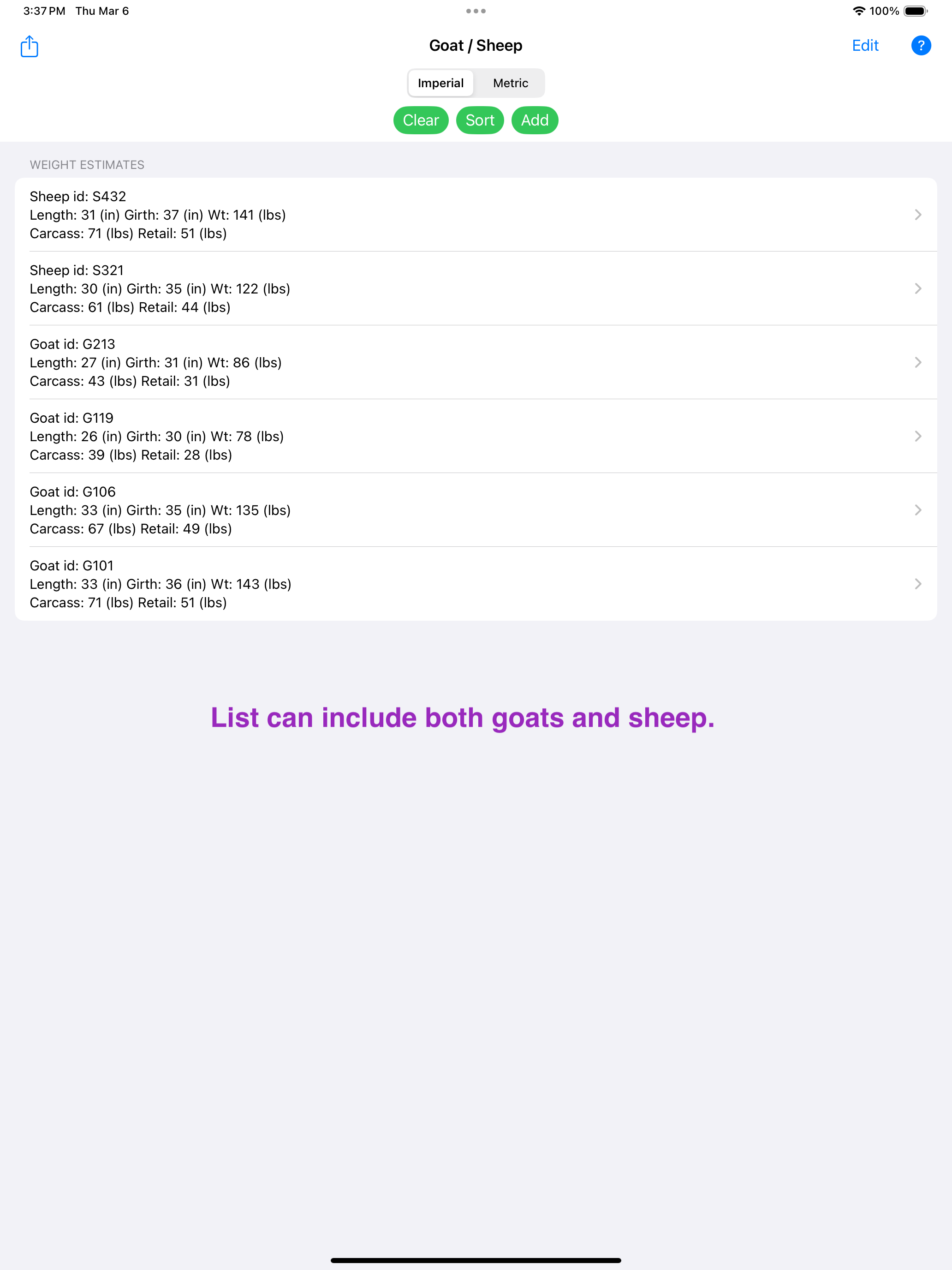 Goat / Sheep Weight Estimator screenshot 9