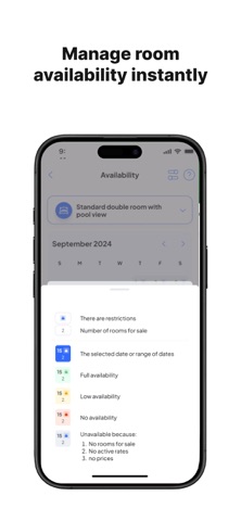 Bookini Extranet screenshot
