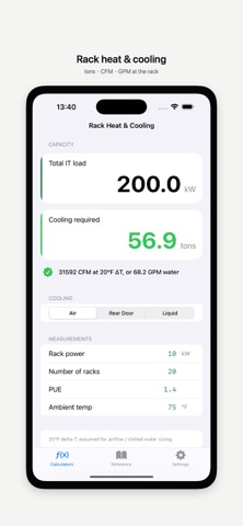 Data Center Engineer Toolkit iPhone screenshot