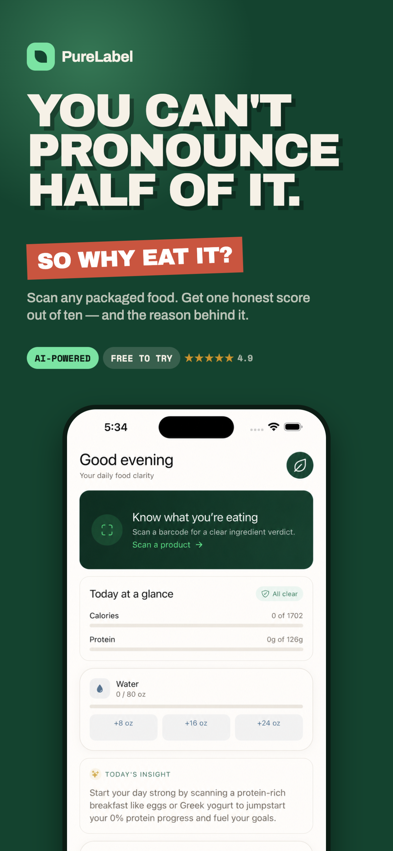 PureLabel - Scan Ingredients screenshot 3