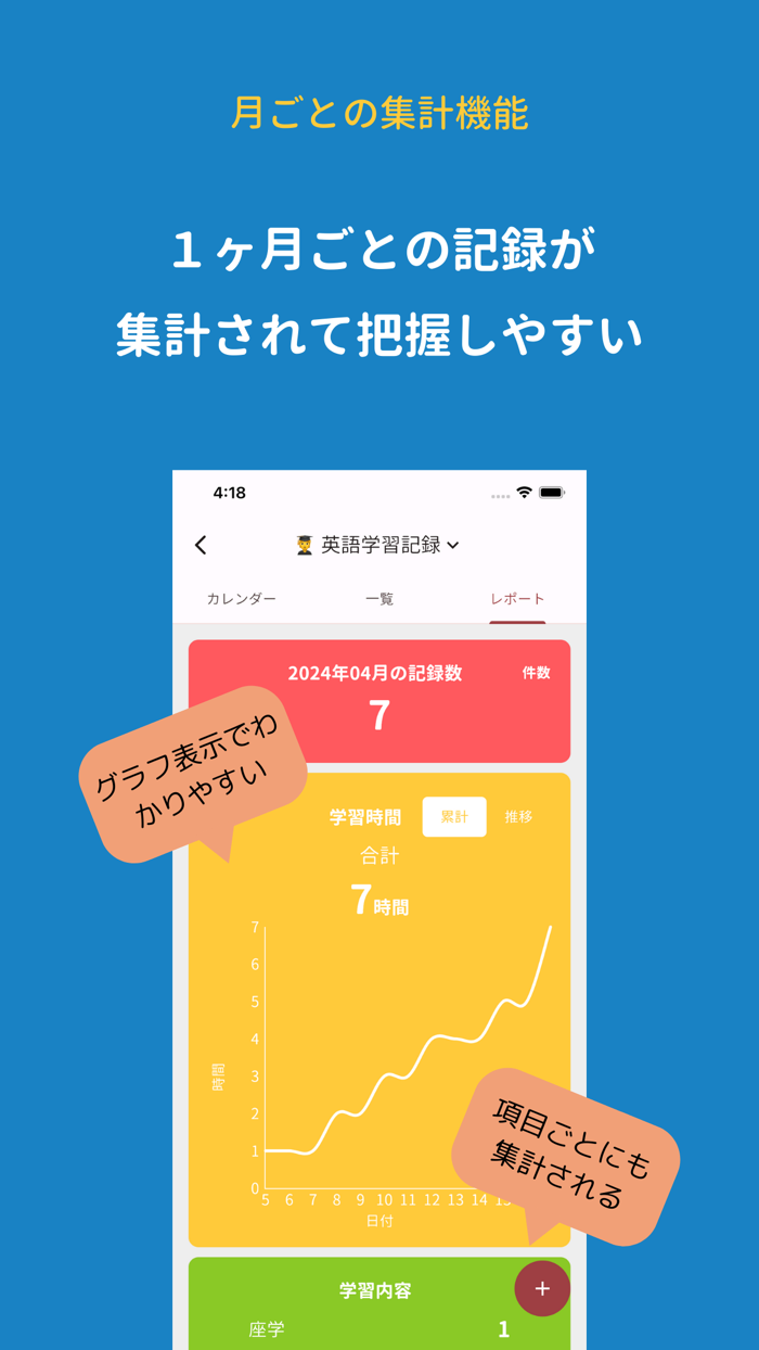 日々のログ：カスタマイズできる個人/家族向けデータベース