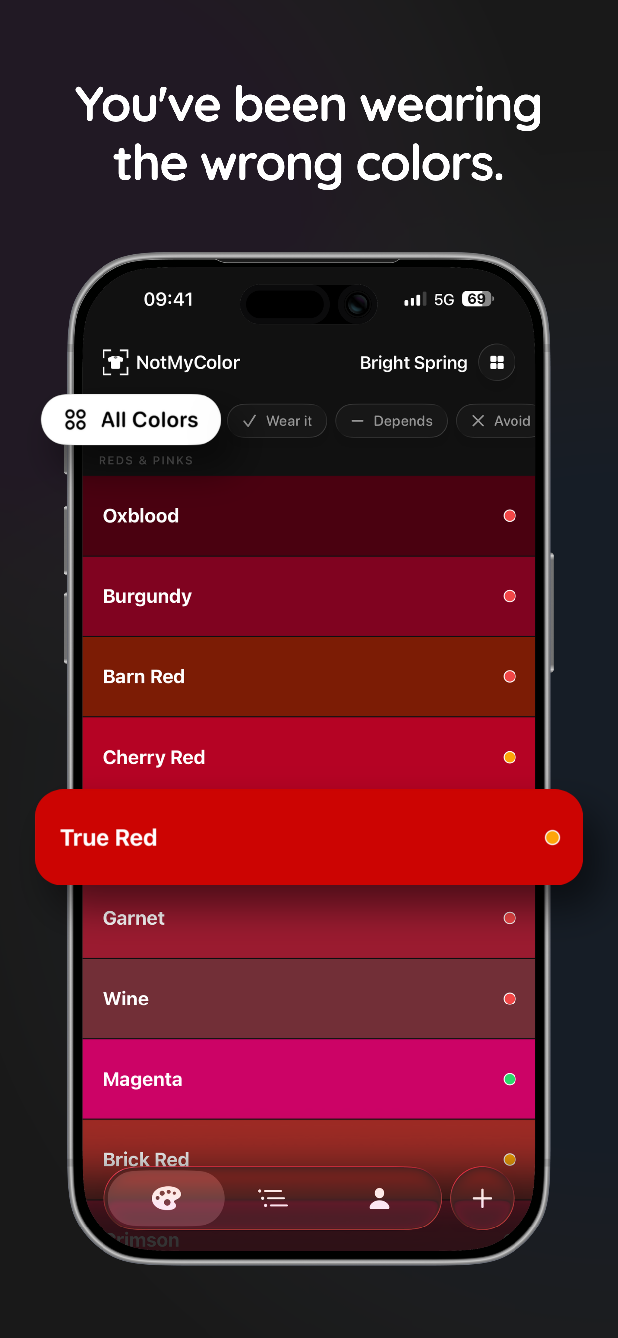 NotMyColor - Color Analysis