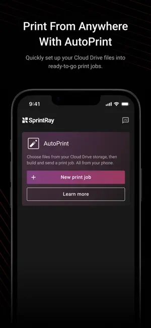 SprintRay screenshot 2