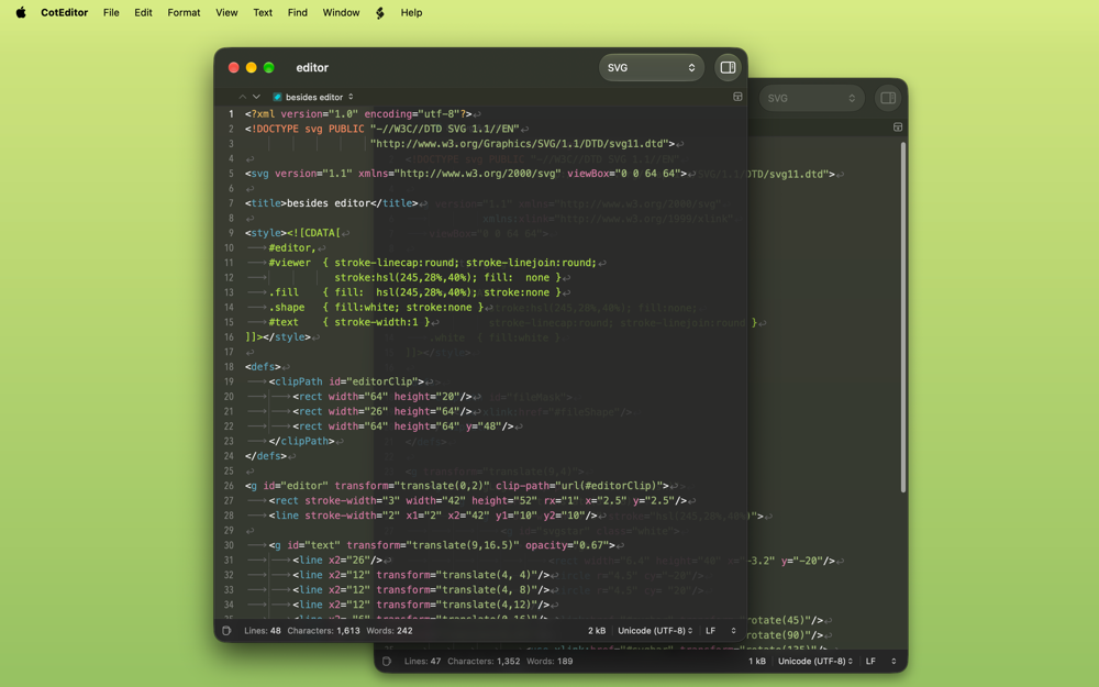 CotEditor screenshot 4