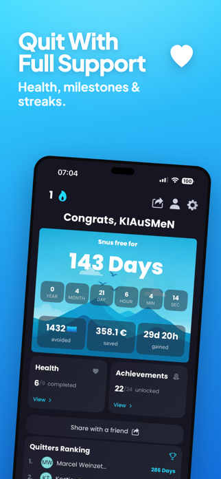 Breezer: Nicotine Snus App Screenshot 8 of 8