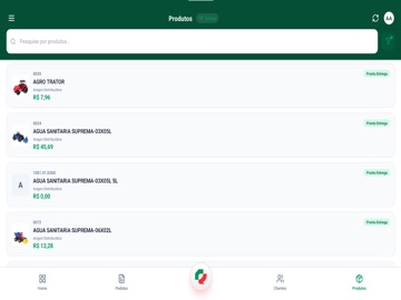 Reprio Força de Vendas iPad screenshot