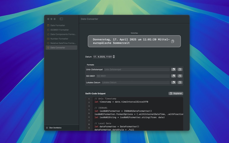 DevMatic Tools screenshot