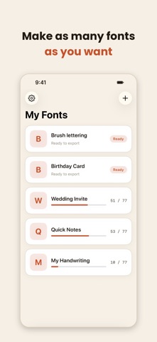 Handwriting Font Maker: TTF Screenshot 5 of 6