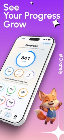 Orately: AI Speaking Coach screenshot