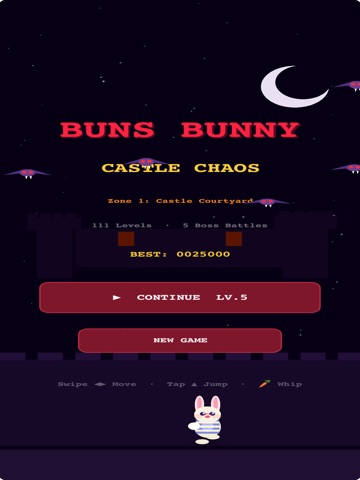Buns Bunny: Castle Chaos iPad screenshot
