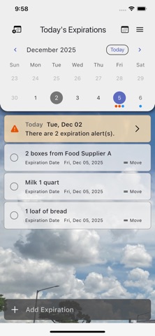 Expiry Keeper: 保质期管理 screenshot