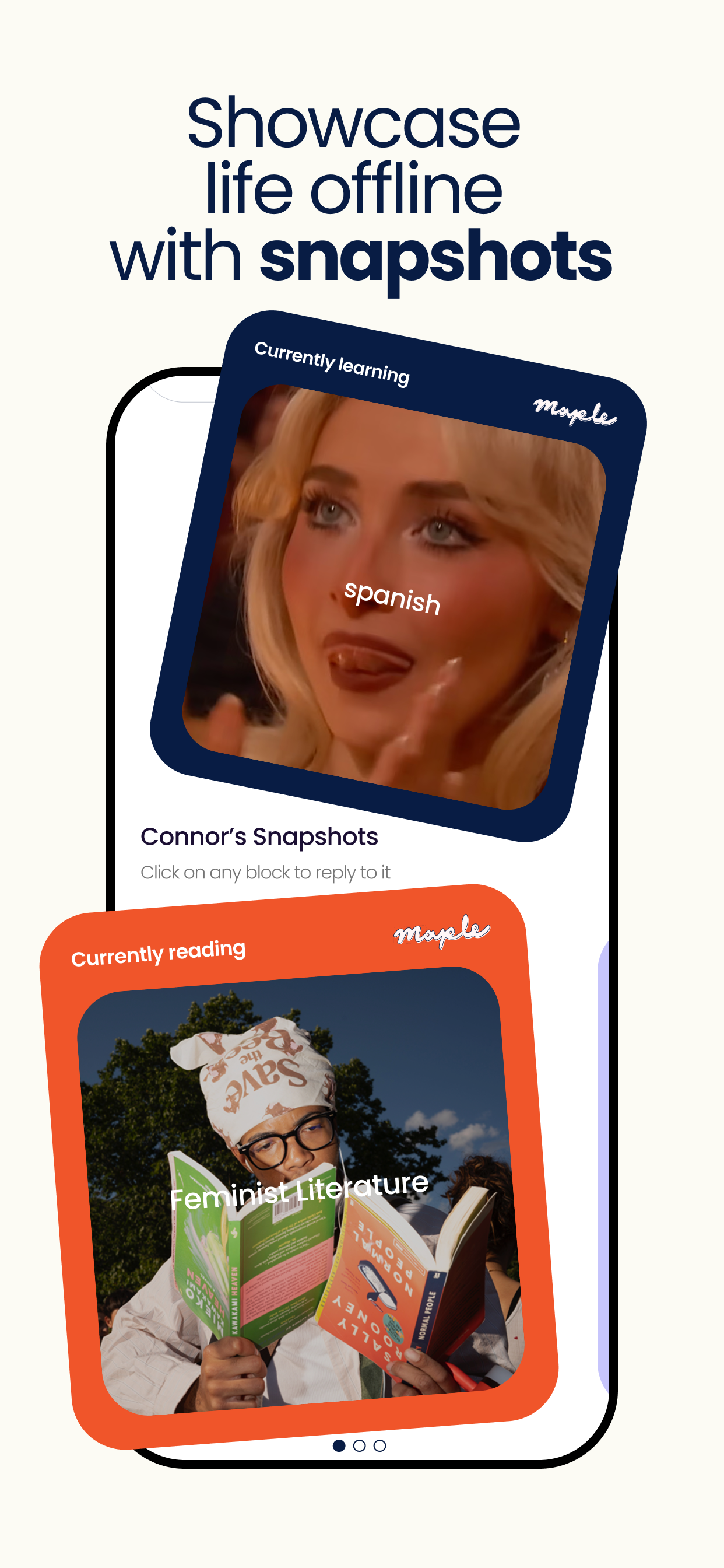 maple: a really social network