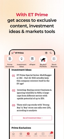 The Economic Times screenshot