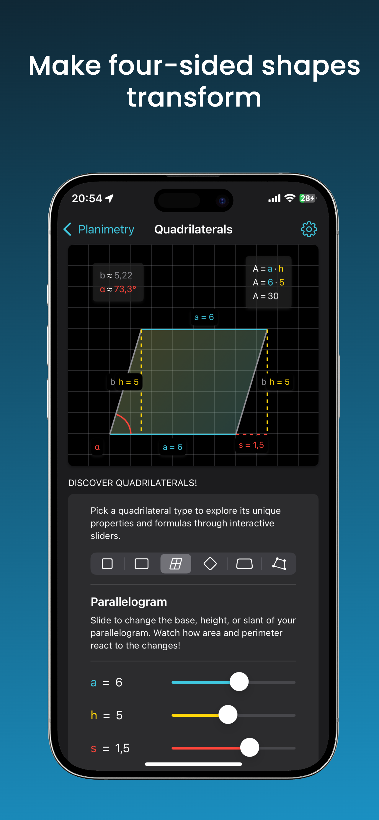Beautiful Planimetry screenshot 4