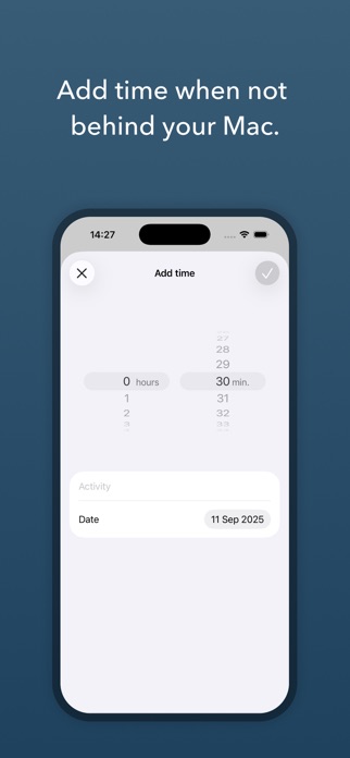 Daily – Work Hours Tracker Screenshot 3 of 5