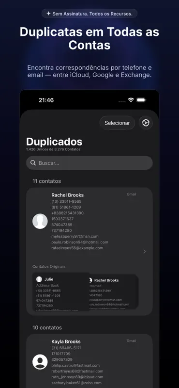 Contaxs - Contacts Cleaner screenshot 2 of 9