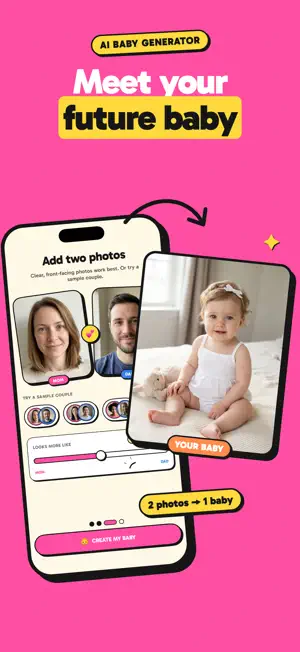 Baby Generator: AI Predictor screenshot 1